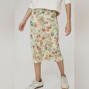 Aritzia Wilfred Free Kyra Pastel Tie Dye Skirt